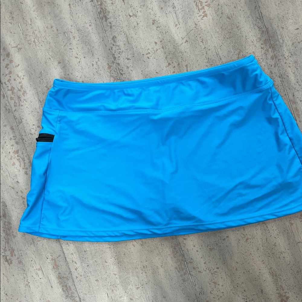 Sporti Brand Bright Blue Active Skort with Side Pocket